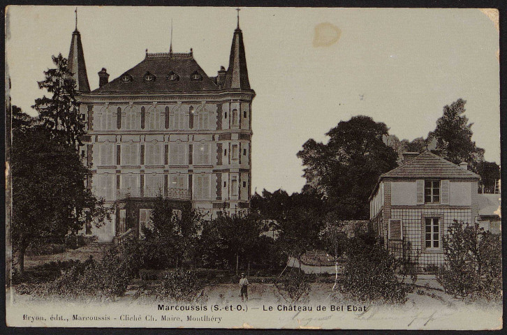 MARCOUSSIS.- Château de Bel-Ebat [1904-1906].