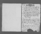 MAROLLES-EN-BEAUCE. Paroisse Saint-Nicaise et Saint-Sébastien : Baptêmes, mariages, sépultures : registre paroissial (1697, 1704, 1737-1765). 