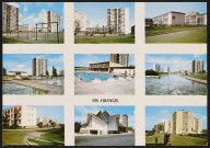 RIS-ORANGIS.- Divers aspects de la ville [1985-1996].