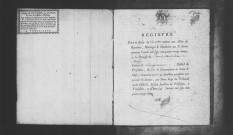 MASSY. Paroisse Sainte-Madeleine : Baptêmes, mariages, sépultures : registre paroissial (1781-1792). 