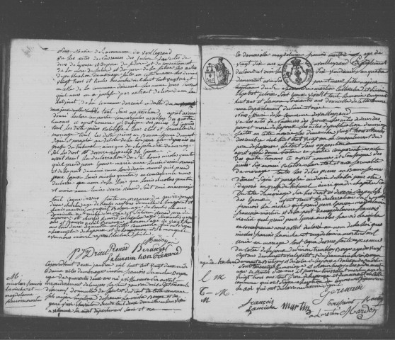 VERT-LE-GRAND. Naissances, mariages, décès : registre d'état civil (1822-1836). 