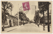 CORBEIL-ESSONNES. - Corbeil - Rue Feray - Ecole Galignani. Editeur Combier, collection Breton, 1935, 1 tmbre à 20 centimes. 