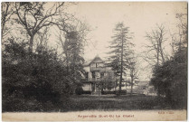 ANGERVILLE. - Le chalet, Gille, sépia. 