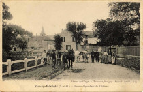 FLEURY-MEROGIS. - Ferme dépendant du château. Edition de l'Orge Thévenet à Savigny, 1916. 