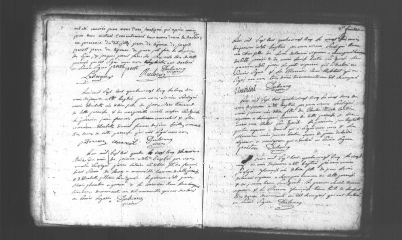 MAINVILLE (DRAVEIL). Paroisse Saint-Rémy : Baptêmes, mariages, sépultures : registre paroissial (1785-1792). 