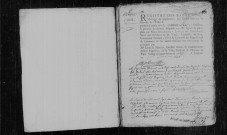 BIEVRES. Paroisse Saint-Martin : Baptêmes, mariages, sépultures : registre paroissial (1692-1747). lacunes : B.M.S. (1701, 1703-1713, 1716-1736,). relié en désordre (1692-1715). 