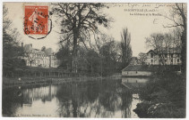 SAINT-CYR-SOUS-DOURDAN. - Bandeville. Le château et le moulin [Editeur Boutroue, 1909, timbre à 10 centimes]. 