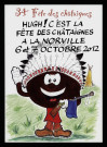 LA NORVILLE. - Hugh ! C'est la Fête des Châtaignes à LA NORVILLE, 6 et 7 octobre 2012. 
