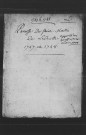 LEUDEVILLE. Paroisse Saint-Martin : Baptêmes, mariages, sépultures : registre paroissial (1747-1760). 