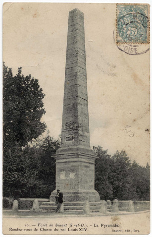 BRUNOY. - La pyramide, Gautrot, 2 mots, 5 c, ad. 