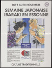 ESSONNE (Département).- Semaine japonaise. Ibaraki en Essonne. L'Essonne découvre l'histoire et la culture japonaises : programme culturel, [2 novembre-10 novembre 1991]. 