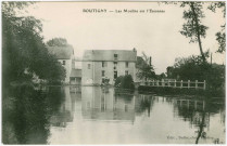 BOUTIGNY-SUR-ESSONNE. - Les moulins sur l'Essonne, Duflot, cote négatif 2B103/7. 