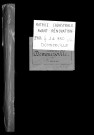 DOMMERVILLE. - Matrice des propriétés non bâties [cadastre rénové en 1939]. 