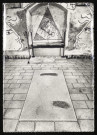 MILLY-LA-FORET. - Chapelle Saint-Blaise des Simples - Tombe de Jean Cocteau. Edition Ballerini, Milly-la-Forêt, 1966, 1 timbre à 25 centimes. 