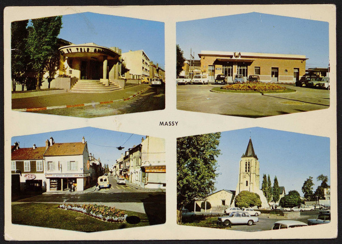 MASSY.- Divers aspects de la ville [1963-1985].