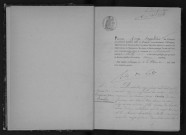 MESPUITS. Naissances, mariages, décès : registre d'état civil (1876-1890). 