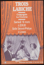 LISSES. - Théâtre : trois Labiche, par la Compagnie La Traverse, Salle Gérard-Philippe, 18 mars 1995. 