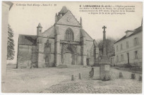LONGJUMEAU. - L'église paroissiale est dédiée à Saint-Martin de Tours. Edition Seine-et-Oise artistique et pittoresque, collection Paul Allorge. 