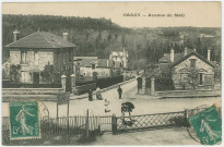 ORSAY. - Avenue du Mail. Edition Lefèvre, 2 timbres à 5 centimes. 