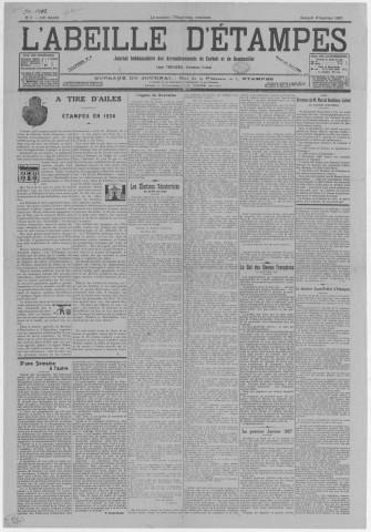 n° 2 (8 janvier 1927)