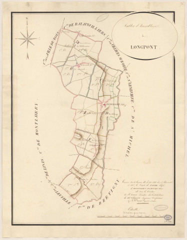 LONGPONT-SUR-ORGE. - Plan d'assemblage. 