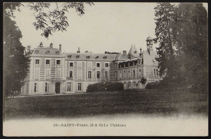 SAINT-VRAIN.- Le château [1910-1930]. 