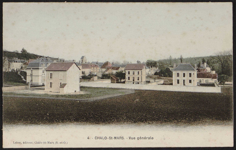 Châlo-Saint-Mars.- Vue générale [1904-1910]. 