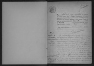 CONGERVILLE [commune de Congerville-Thionville].- Naissances, mariages, décès : registre d'état civil (1906-1919). 