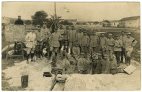 Milly-la-Forêt.- Entraînement DCA, 1918.