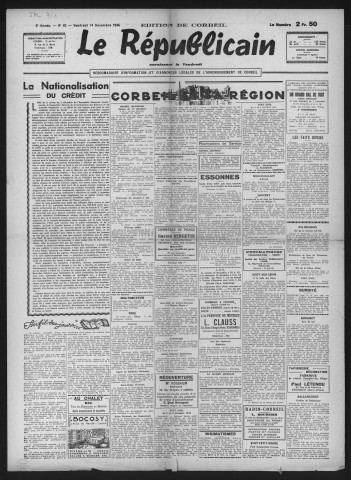 n° 63 (14 décembre 1945)