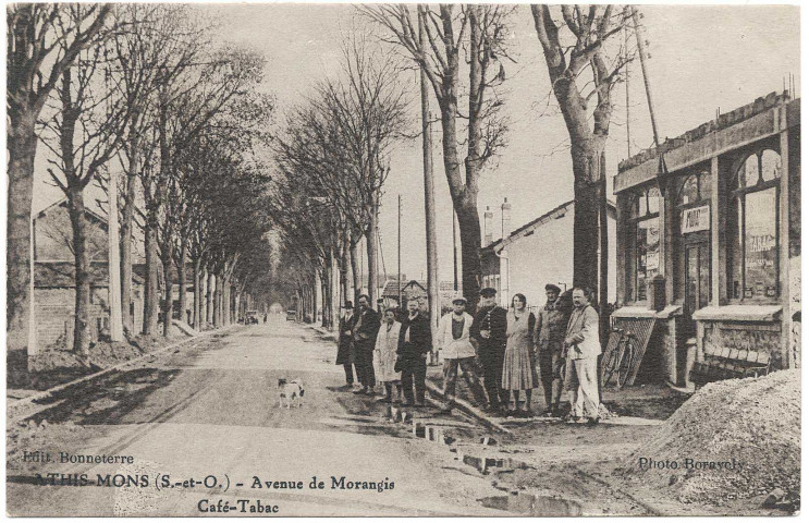 ATHIS-MONS. - Avenue de Morangis. Editeur Bonneterre. 