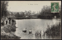 ORSAY.- Le lac (17 août 1908).