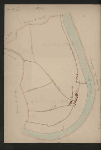 MORSANG-SUR-SEINE (1899). 6 vues de microfilm 35 mm en bandes de 5 vues. 