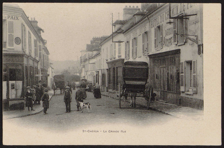 SAINT-CHERON.- Grande rue [1900-1903].