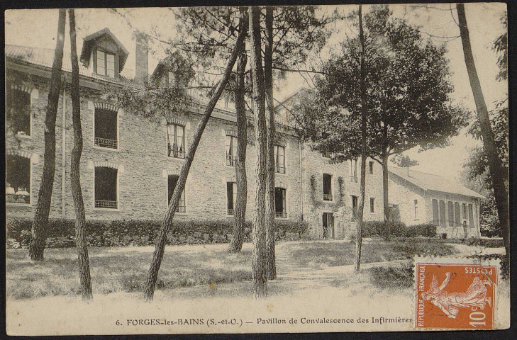 Forges-les-Bains.- Le pavillon de convalescence des infirmières (6 septembre 1911). 