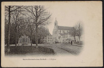 SAINT-GERMAIN-LES-CORBEIL.- L'église, 1905.