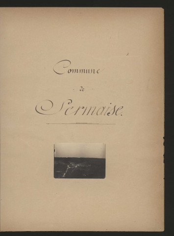 SERMAISE (1899). 18 vues de microfilm 35 mm en bandes de 5 vues. 