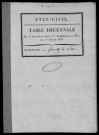 GOMETZ-LA-VILLE. Tables décennales (1802-1902). 