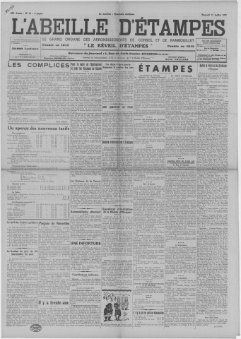 n° 29 (17 juillet 1937)