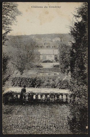 Coudray-Montceaux (le).- Château du Coudray (10 septembre 1922). 