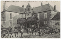 SAINT-SULPICE-DE-FAVIERES. - Ferme de Guillerville possédée par la famille de Saint-Pol depuis 1641 jusqu'en 1801 [Editeur Allorge]. 