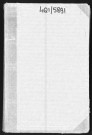 Conservation des hypothèques de CORBEIL. - Répertoire des formalités hypothécaires, volume n° 484 : A-Z (registre ouvert vers 1920). 