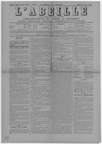 n° 64 (20 août 1896)