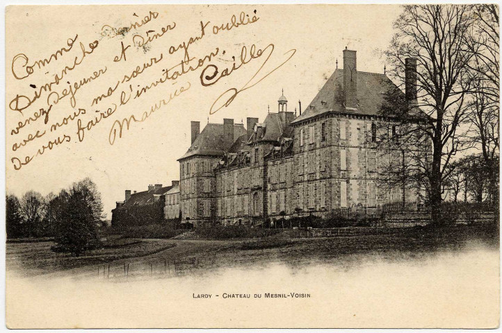 Lardy, cartes postales (1903-1910).