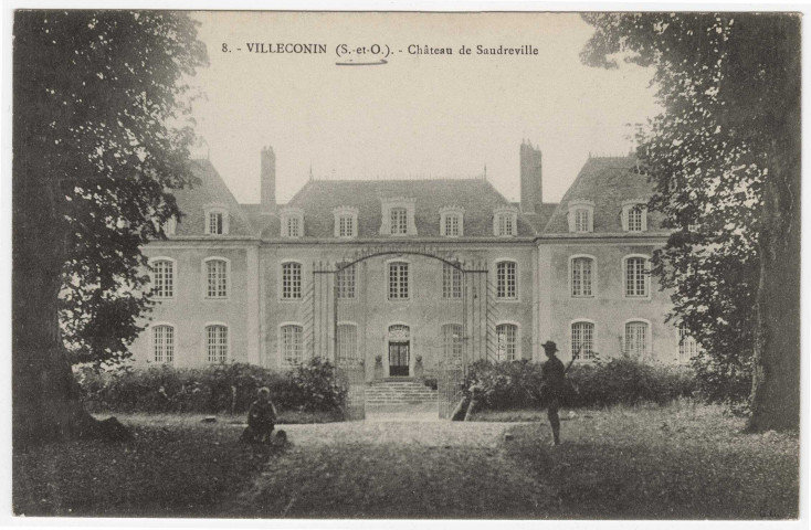 VILLECONIN. - Saudreville. Château. 