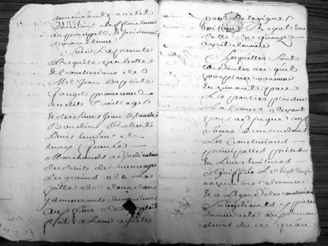 XIC1 - Droit de mesurage : procès.