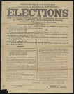 CORBEIL-ESSONNES, ETAMPES, MEREVILLE. - Arrêté préfectoral portant sur le renouvellement partiel des membres de la Chambre de Commerce de Corbeil, comprenant l'Arrondissement de Corbeil, les cantons d'Etampes et de Méréville, 31 octobre 1929. 