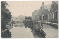 CORBEIL-ESSONNES. - Vue sur l'Essonne, 1909, 12 lignes, 10 c, ad. 