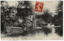 BOUSSY-SAINT-ANTOINE. - Le moulin de Rochopt, Ray, 1904, 12 lignes, 10 c, ad. 