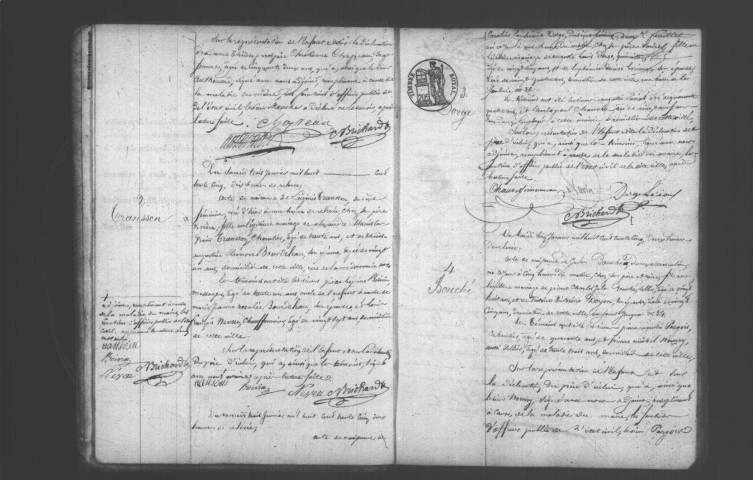 ETAMPES. Naissances : registre d'état civil (1835). 
